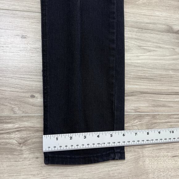 Waimea Distressed Black/ Gray Skinny Fit Jeans Size 34 - Picture 6 of 11